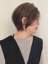 ネイロ バイ ジルブラン 葛西(NeiRo by JIL BLAN) ハイライト白髪ぼかしダブルカラーインナーカラーショートボブ