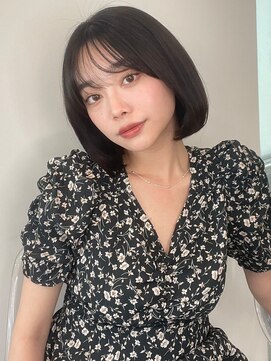 フィル 横浜(fil) タンバルモリ_大人ガーリーダークアッシュ似合わせカット