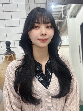 レガーレ(Legare) 【広島韓国ヘア】韓国レイヤー×透明感ブラックカラー