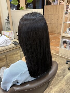 アルターリール(aL ter Rire) ホワイトグレージュ/デジタルパーマ/チェリーブラウン/杉田花乃