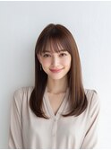 レイヤーカット/イメチェン/外ハネボブ/美髪/ワイドバング/髪型