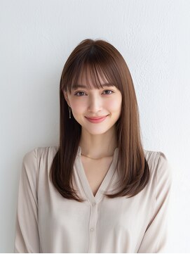 e.m.a プレミアムビューティーサロン 栄駅店(e.m.a PREMIUM BEAUTY SALON) レイヤーカット/イメチェン/外ハネボブ/美髪/ワイドバング/髪型