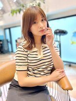 ロンド レグリーズ 立川(Lond leglise)&nbsp;ミニウルフレイヤーカット顔周りカット前髪カット韓国ボブ/立川