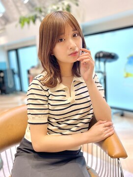 ロンド レグリーズ 立川(Lond leglise) ミニウルフレイヤーカット顔周りカット前髪カット韓国ボブ/立川