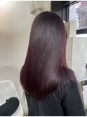 ボルドーヘアカラー