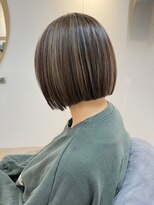 ティダスマイル(tida smile) 白髪ぼかしハイライトグレージュショート20代30代40代東久留米