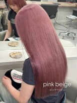 ベレーザ 渋谷(BELEZA) 15718ブリーチ&ダブルカラーラベンダーパープルレイヤーロング