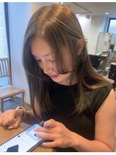クロード モネ 吉祥寺店(Claude MONET) ＜新垣　拓未＞似合わせカット+透明感カラー
