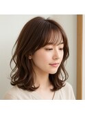 ミディアムデジタルパーマ　20代 30代 40代 50代 60代