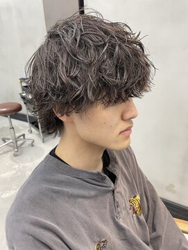 ネオン(NEON) 緩め波巻きパーマ