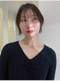 軽やかショートボブ