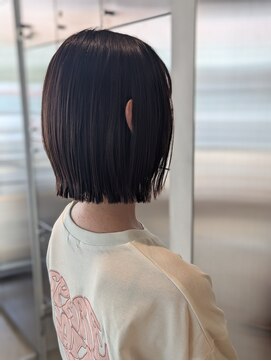 オーガニック リブ 川越(organic+live) 秋冬オススメ！20代30代かわいい切りっぱなしボブ