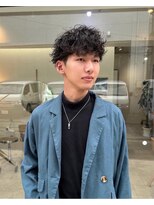 ラルム(ralme/sol)&nbsp;メンズカット/メンズパーマ/波巻きパーマ/ブリーチ/立川