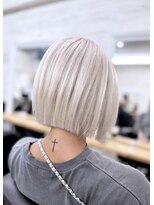 カプセル シンジュク(CAPSULE)&nbsp;☆CAPSULE☆ホワイトグレージュ&ボブ