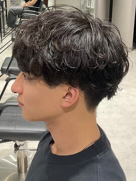 【シャドウパーマ】マッシュ/メンズパーマ/メンズカット/池袋