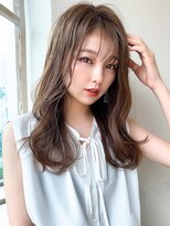 アフロート エル 大阪(AFLOAT L) 似合わせカット×さりげないナチュラルレイヤー/小顔/暗髪