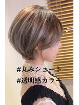 エミュ 表参道 青山(emu)&nbsp;丸みショート小顔表参道ひし形マイナス１０歳30.40.50代