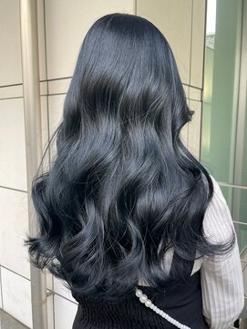 ティエラ 原宿 表参道(Tierra) 【桑原圭太】ケアイルミナカラーで染めたブルーブラック