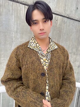 イーストハムネオ(EAST HAM NEO) メンズカット/センターパート/ナチュラルショート