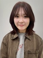 JUNKHAIR【ジャンクヘアー】&nbsp;bob × w color bordeaux