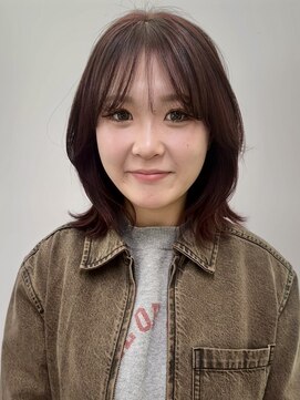 JUNKHAIR【ジャンクヘアー】 bob × w color bordeaux