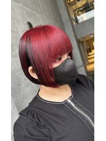 クレア 下北沢(CREA)&nbsp;２０代ブリーチカラー/下北沢/ダブルカラー/レイヤーカット