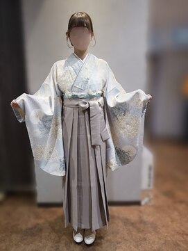 ルシードスタイル ナチュールトゥ(LUCIDO STYLE nature to) 袴着付け