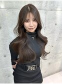 ★イメチェンピンクベージュアンブレラカラー前髪クールショート