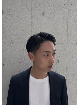 サンキスビューティースタジオ 千葉中央(Sunkissed beauty studio) MEN’S/リバースセンターパート/ニュアンスパーマ/千葉