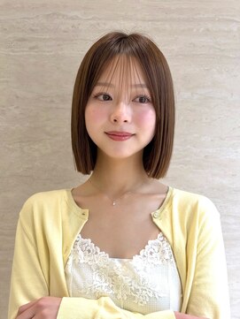 パルス ヨコハマ(PULSE yokohama) 横浜丸顔面長解消タッセルボブレイヤーボブくびれボブ
