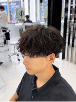 メンズヘアセンス 渋谷(MEN'S HAIR SENSE)&nbsp;ニュアンスパーマ/センターパート/メンズ/眉毛/フェザーパーマ