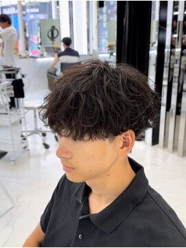 メンズヘアセンス 渋谷(MEN'S HAIR SENSE) ニュアンスパーマ/センターパート/メンズ/眉毛/フェザーパーマ