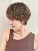 ショートヘアショートボブくびれショート丸みショート表参道青山