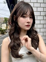 バイオレットジェム(Violet`jem)&nbsp;レイヤーカットシースルーバング韓国ヘアMI-87