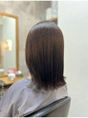 自然な縮毛矯正/髪質改善ストレート