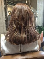 サロンドミルク 原宿(salon de MiLK)&nbsp;【サロンドミルク原宿】グレージュ×鎖骨ロブ