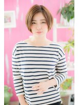 ミック 日暮里店(miq)&nbsp;ちょい辛がスタイリッシュ☆オトナ前下がりボブ