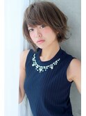 アンニュイカール×エアリーひし形シルエットショート