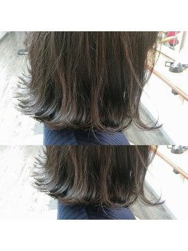 プリモドットリアン(primo…lien) primolien×ボブ×外ハネ×切りっぱなしボブ×ナチュラル