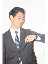 アンティコ(Antico)&nbsp;ツーブロック爽やかビジネスショートモテ髪イケメン黒髪ビジネス