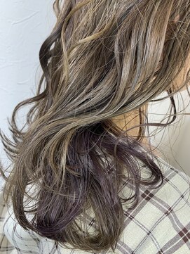 リンクス(LINKTH) インナーカラー/シルキーベージュ/パープルブラック