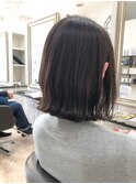 切りっぱなしボブ