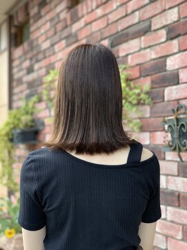 ヘアーグリーングラスイトウ(HAIR Green Grass ITO) 大人可愛いロブ