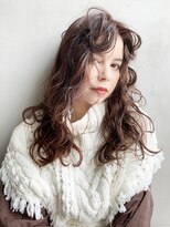 アイティー バイ アルバム 浦和店(IT by ALBUM) ウェーブロング_ココアブラウンフリンジウェーブ_46795