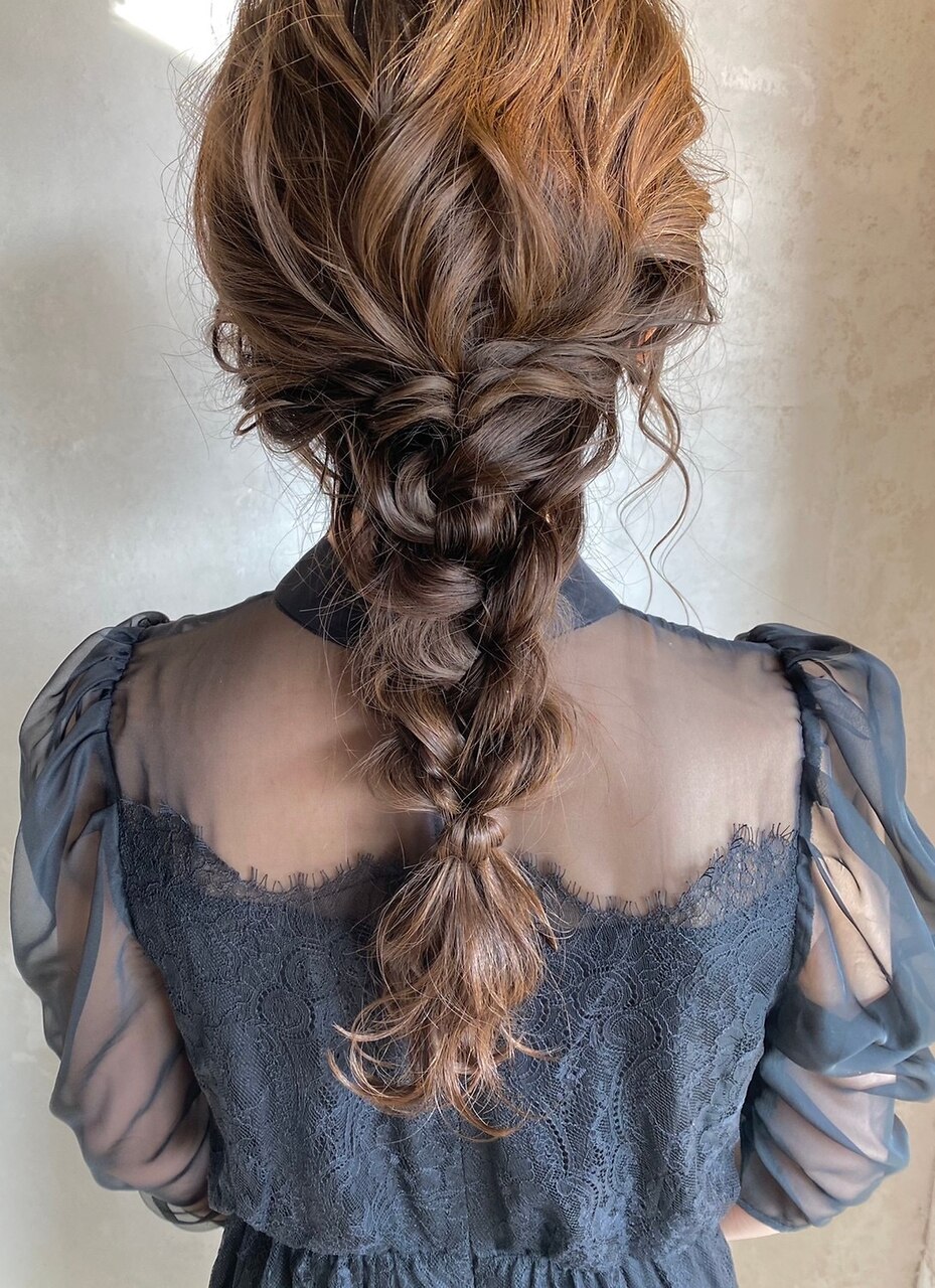 Belle BIANCA パーティヘアセット/編みおろしアレンジ by Orie