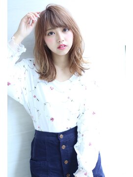 オーロ 池田店(ORO) ヌーディーベージュのくびれミディ