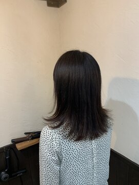 ヘア(hair) ナチュラルストレート