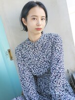 バース(BIRTH) 天神【BIRTH】大人かわいいくすみブルータイトボブ