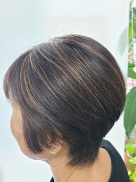 美容室カメモト 守山本店 グラデーションボブ