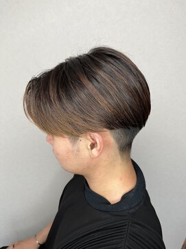 スキル(SKILL) 曲がるメンズ縮毛矯正/センターパート